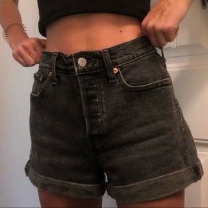 Levi’s vintage black shorts